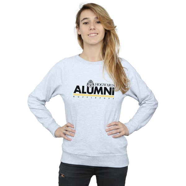 Harry Potter Womens/Ladies Hogwarts Alumni Hufflepuff Sweatshirt