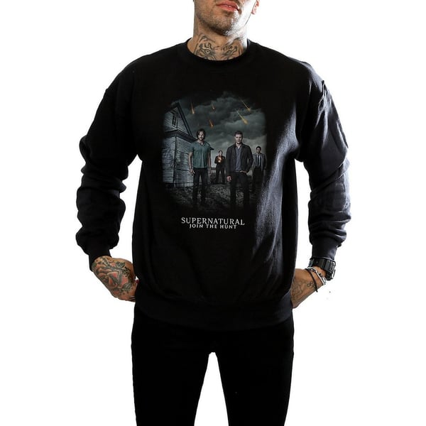 Supernatural Mens Meteor Shower Sweatshirt