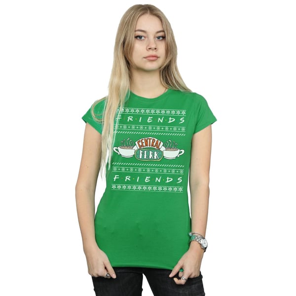 Friends Womens/Ladies Fair Isle Central Perk Cotton T-Shirt
