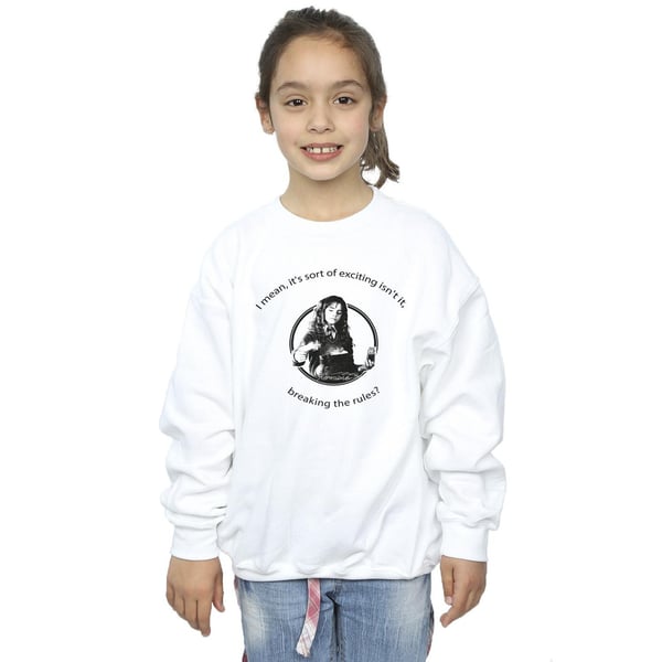 Harry Potter Girls Hermione Breaking The Rules Sweatshirt