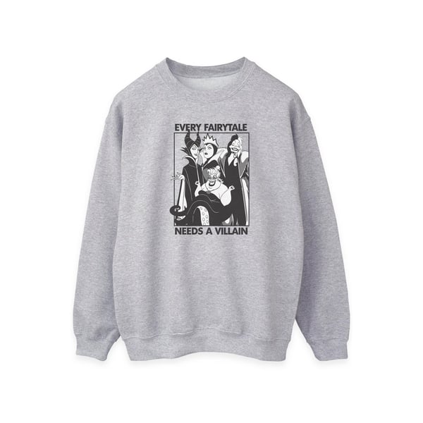 Disney Womens/Ladies Every Fairy Tale Needs A Villain Sweatshirt