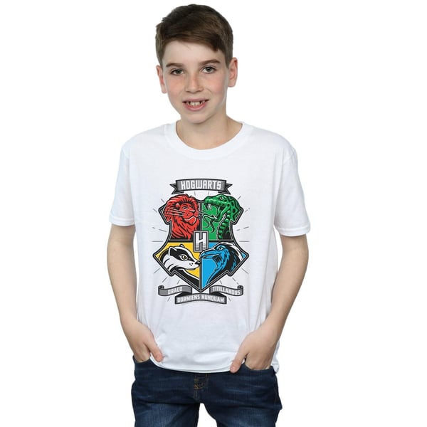 Harry Potter Boys Hogwarts Toon Crest T-Shirt