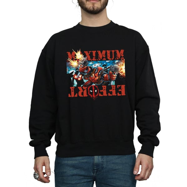 Marvel Herr Deadpool Maximum Effort Tröja