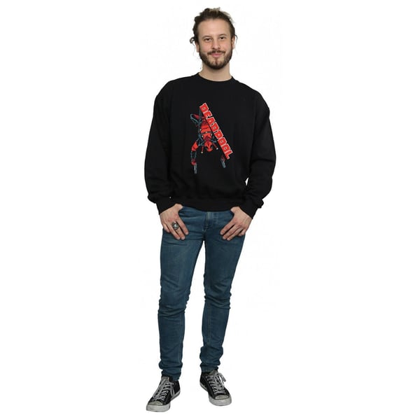 Marvel Herr Deadpool Hang Split Tröja