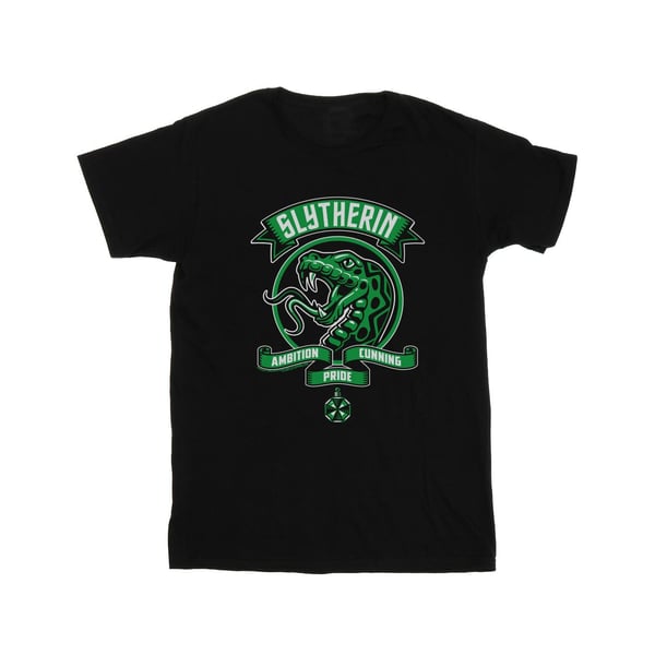 Harry Potter Boys Slytherin Toon Crest T-Shirt