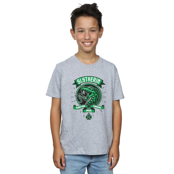 Harry Potter Boys Slytherin Toon Crest T-Shirt