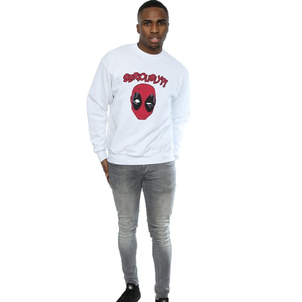 Marvel Mens Deadpool Seriously Sweatshirt