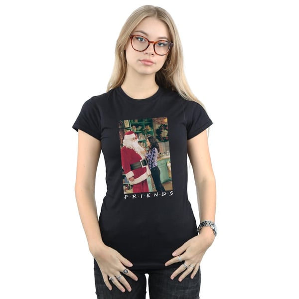 Friends Womens/Ladies Chandler Claus Cotton T-Shirt