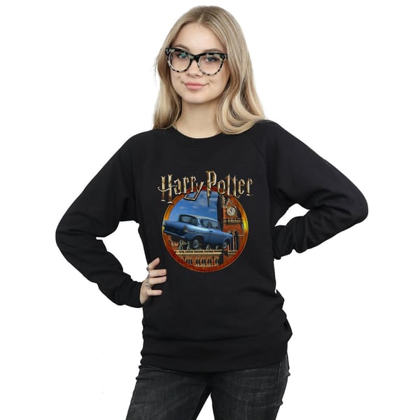 Harry Potter Womens/Ladies Flying Car Sweatshirt