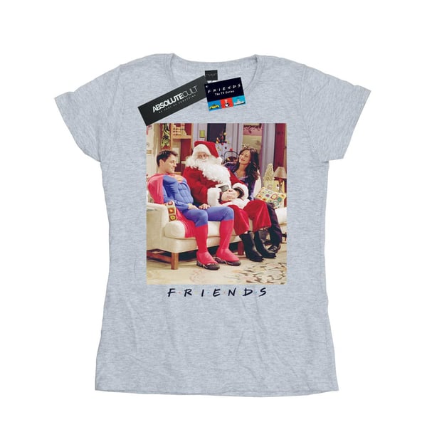 Friends Womens/Ladies Superman And Santa Cotton T-Shirt