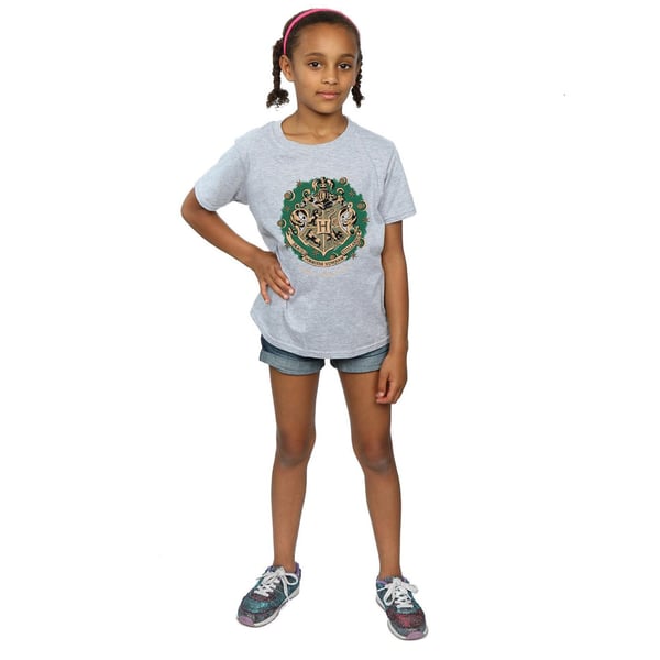 Harry Potter Julkrans T-shirt i bomull för flickor