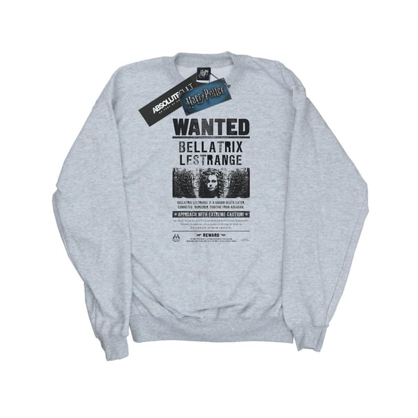 Harry Potter Womens/Ladies Wanted Bellatrix Lestrange Sweatshirt