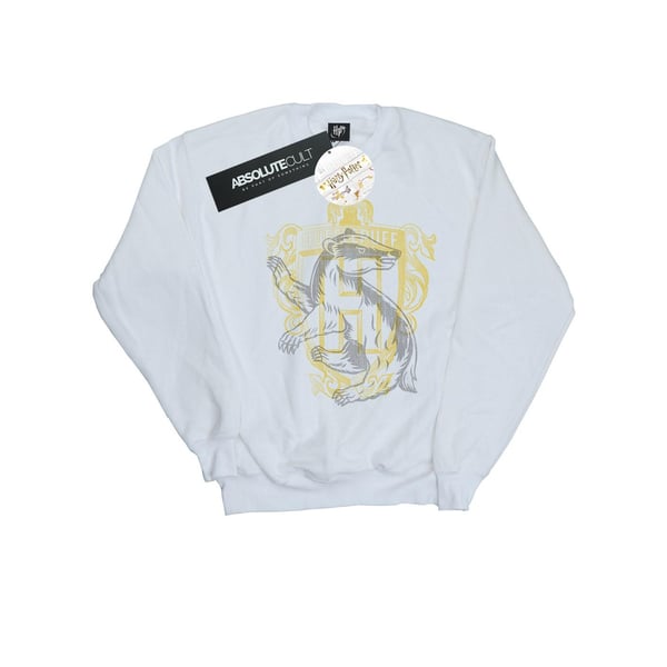 Harry Potter Womens/Ladies Hufflepuff Badger Crest Sweatshirt