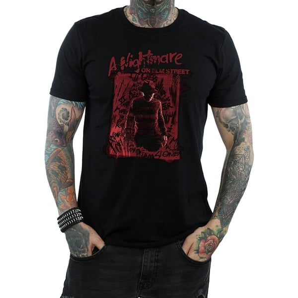 Nightmare On Elm Street Unisex Adult Freddy Krueger T-Shirt