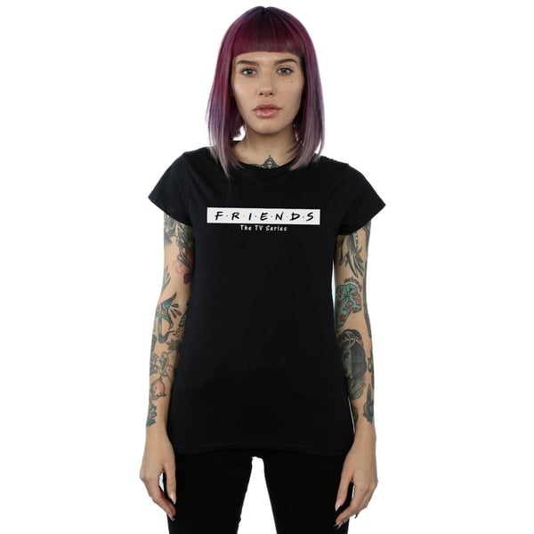 Friends Womens/Ladies Logo Block Cotton T-Shirt