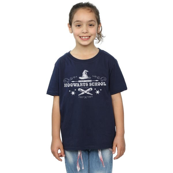 Harry Potter Girls Hogwarts First Year Cotton T-Shirt