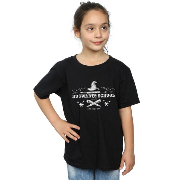 Harry Potter Girls Hogwarts First Year Cotton T-Shirt