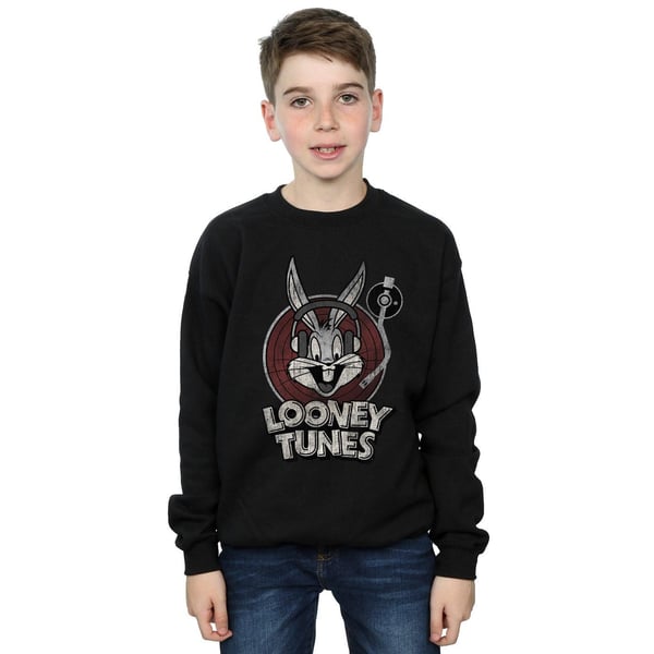 Looney Tunes Boys Bugs Bunny Circle Logo Sweatshirt