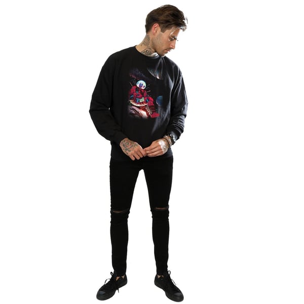 Marvel Miesten Deadpool Astronautti Collegepaita
