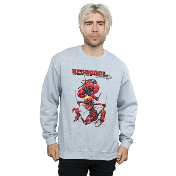 Marvel Mens Deadpool Family Sweatshirt