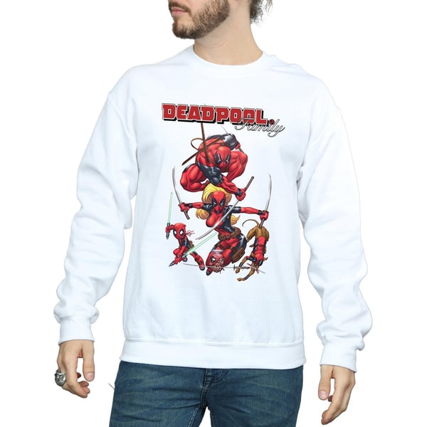 Marvel Mens Deadpool Family Sweatshirt