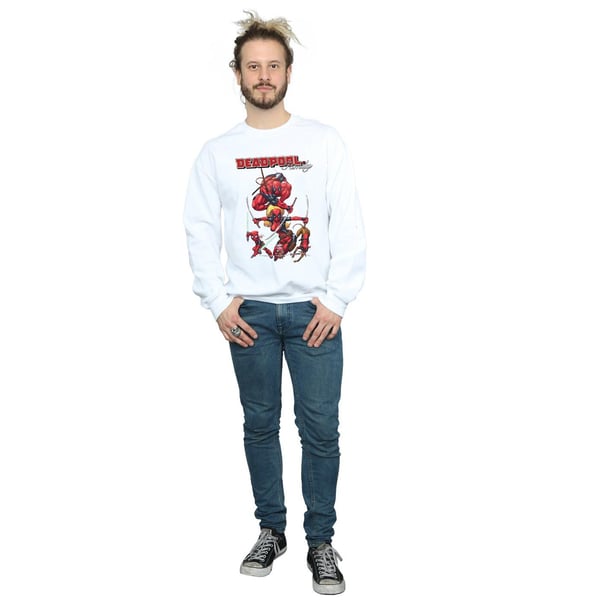 Marvel Mens Deadpool Family Sweatshirt