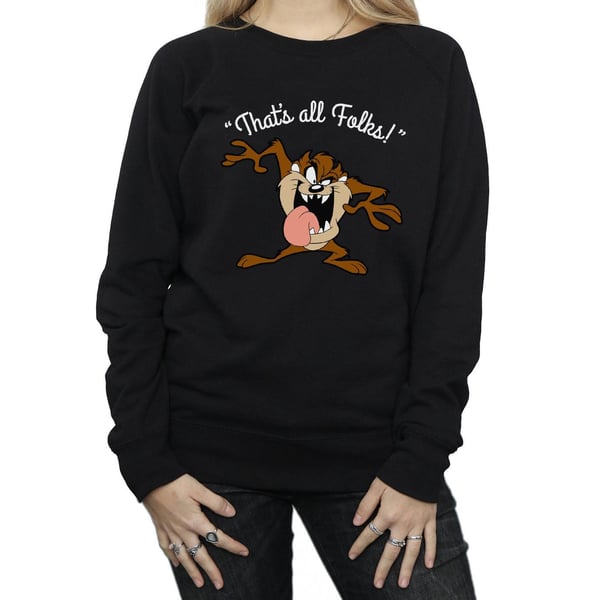 Looney Tunes Womens/Ladies That´s All Folks Taz Sweatshirt