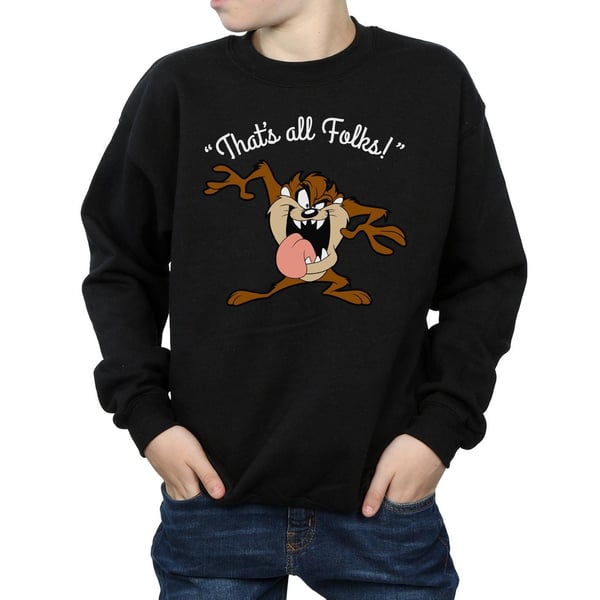Looney Tunes Boys That´s All Folks Tasmanian Devil Sweatshirt