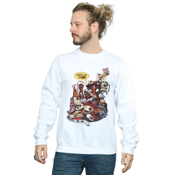 Marvel Miesten Deadpool Merchandise Royalties -collegepaita