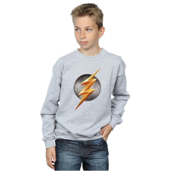 DC Comics Boys Justice League Movie Flash Emblem Sweatshirt