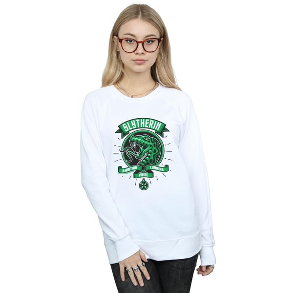 Harry Potter Womens/Ladies Slytherin Toon Crest Sweatshirt