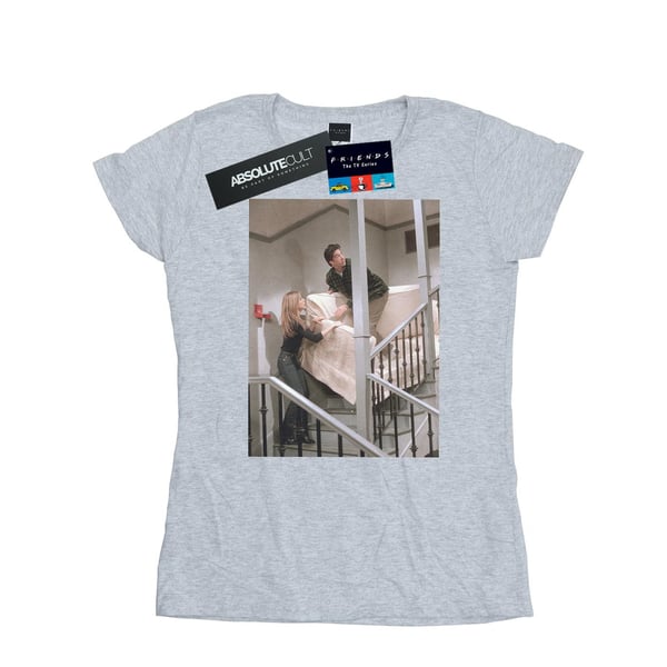Friends Dam/Dam Soffa Trappor Foto Bomulls T-shirt