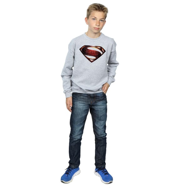 DC Comics Boys Justice League Movie Superman Emblem Sweatshirt