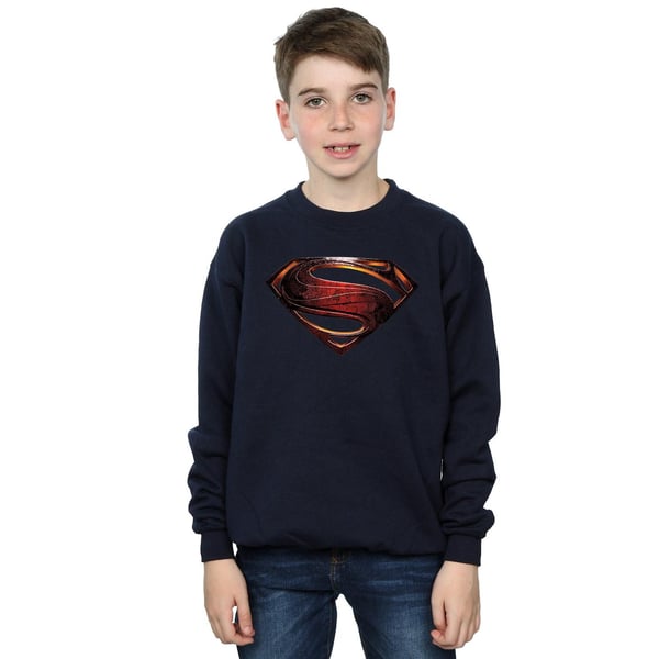 DC Comics Boys Justice League Movie Superman Emblem Sweatshirt