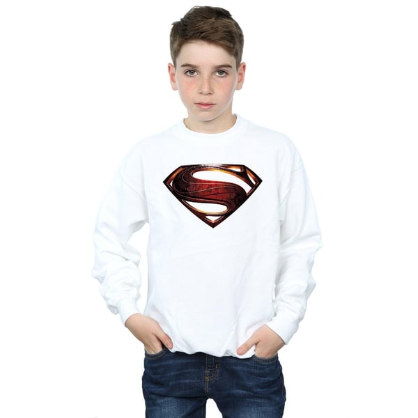 DC Comics Boys Justice League Movie Superman Emblem Sweatshirt