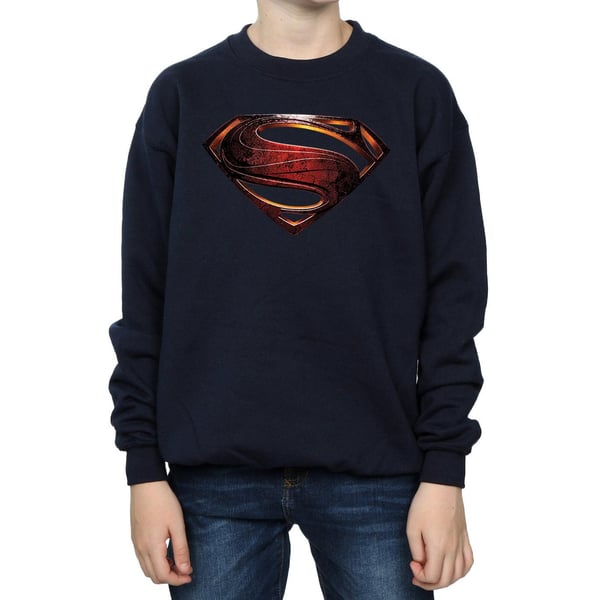 DC Comics Boys Justice League Movie Superman Emblem Sweatshirt