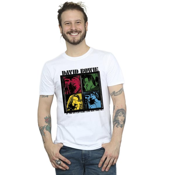 David Bowie Mens At The Kit Kat Club Pop Art T-Shirt