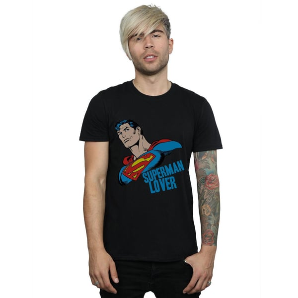 DC Comics Miesten Superman Lover T-paita