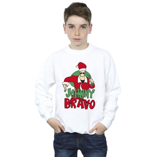 Johnny Bravo Boys Johnny Christmas Sweatshirt