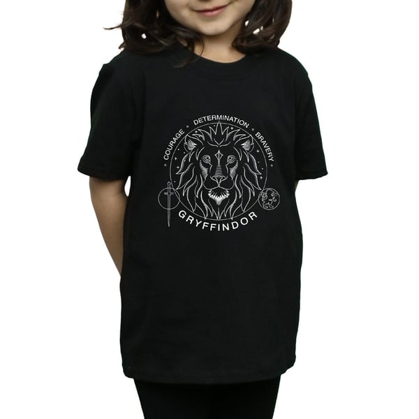Harry Potter Girls Gryffindor Seal Cotton T-Shirt