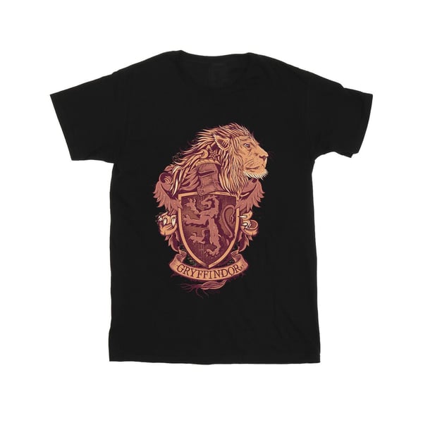 Harry Potter Boys Gryffindor Sketch Crest T-Shirt