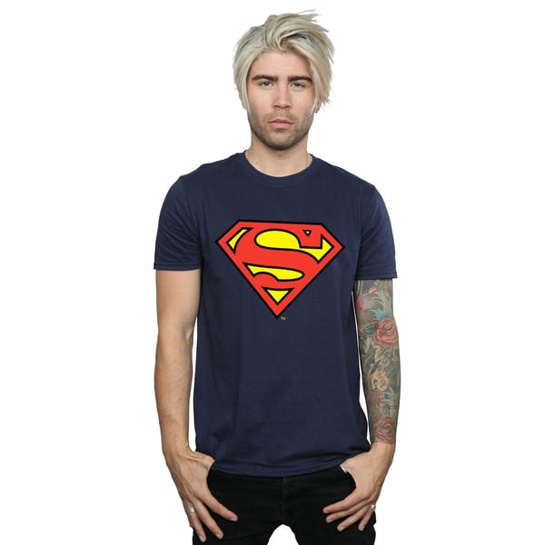 DC Comics Mens Superman Logo T-Shirt