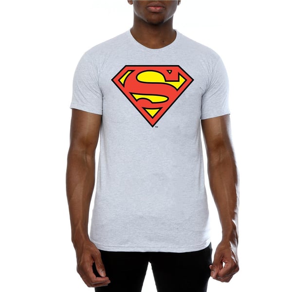 DC Comics Mens Superman Logo T-Shirt