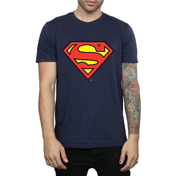 DC Comics Mens Superman Logo T-Shirt
