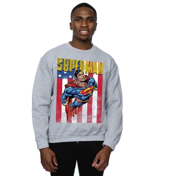 Superman Miesten Flight Collegepusero