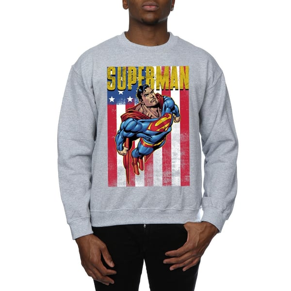 Superman Miesten Flight Collegepusero