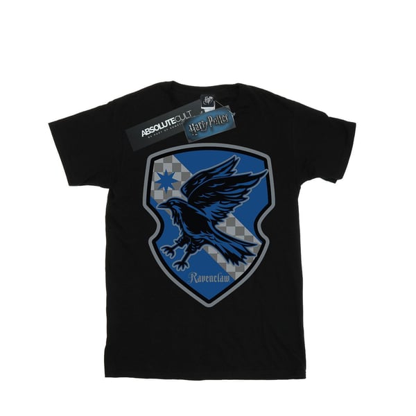 Harry Potter Girls Ravenclaw Crest Flat Cotton T-Shirt
