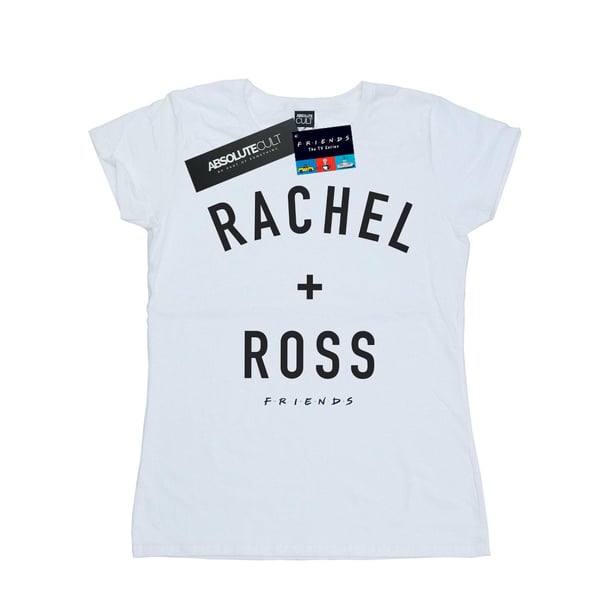 Friends Womens/Ladies Rachel And Ross Text Cotton T-Shirt