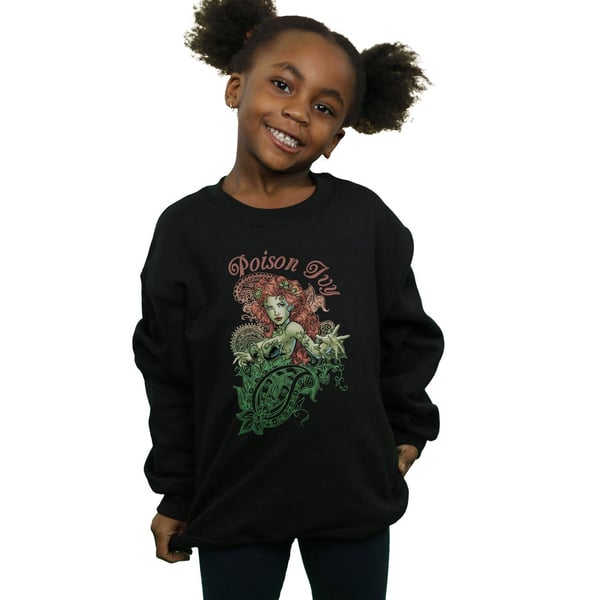 DC Comics Girls Poison Ivy Paisley Sweatshirt