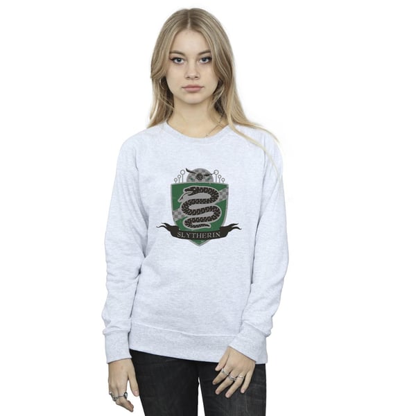 Harry Potter Womens/Ladies Slytherin Chest Badge Sweatshirt